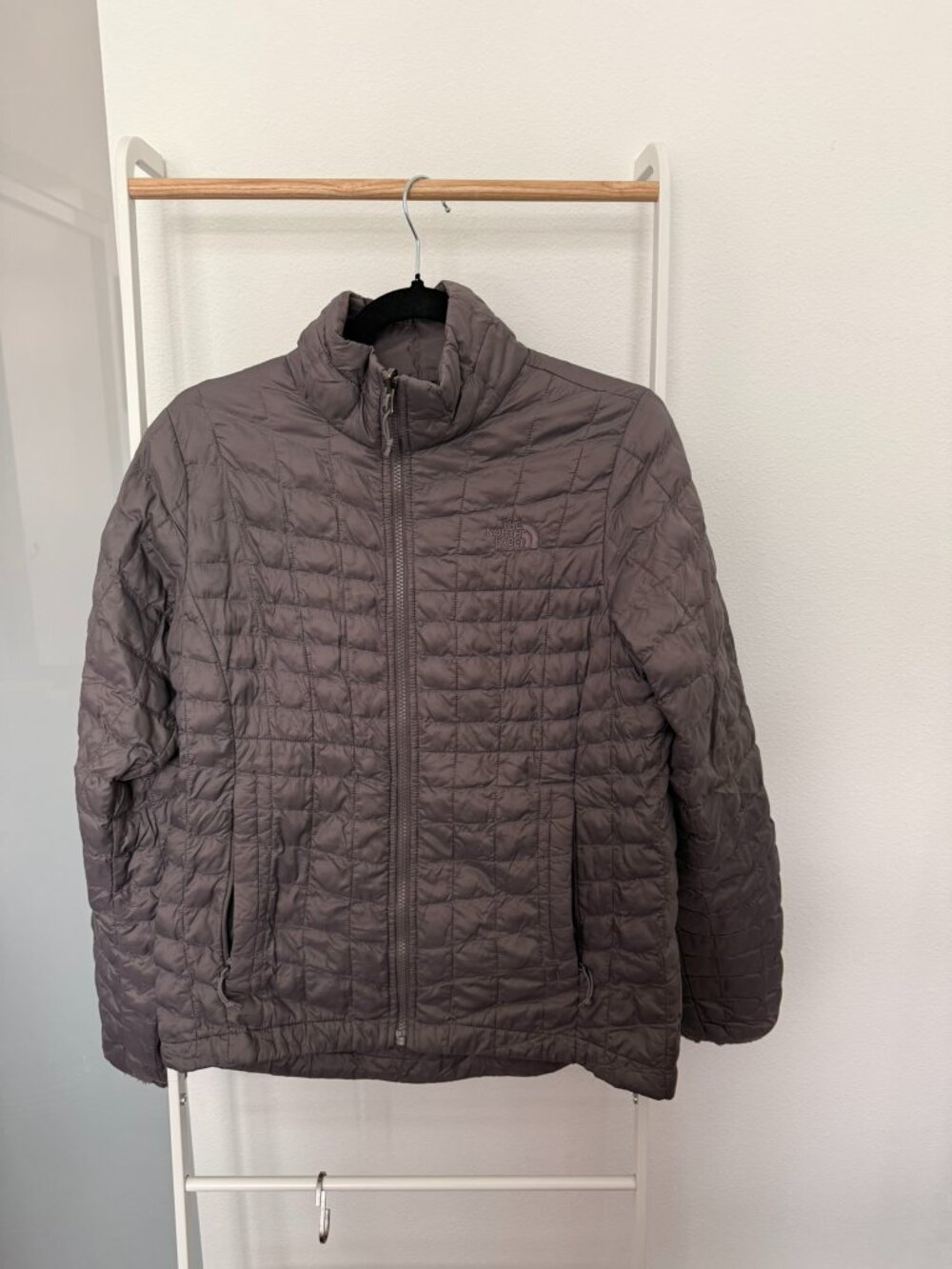 The North Face TNF Thermoball Puffer Jacket Light Purple Gray
